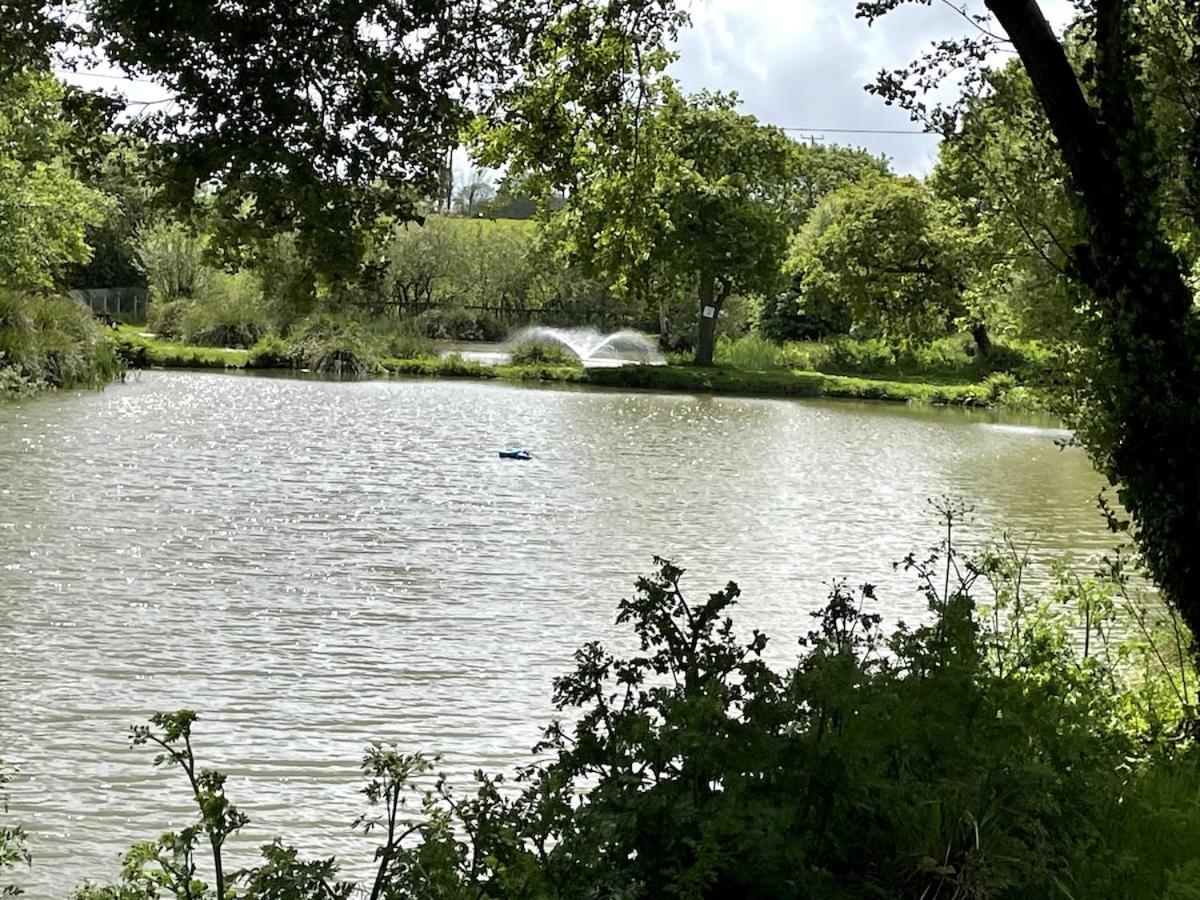 סנט אוסטל Luxury Caravan Cornwall Sleeps 4 Countryside View מראה חיצוני תמונה